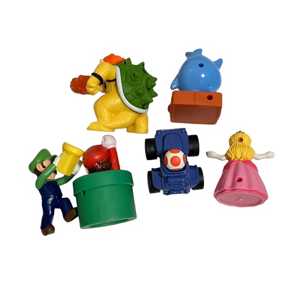 McDonald's Super Mario Bros. Movie Toys Lot of 6 - Picture 4 of 4